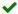 green check mark