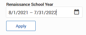 example of an edited Renaissance School Year